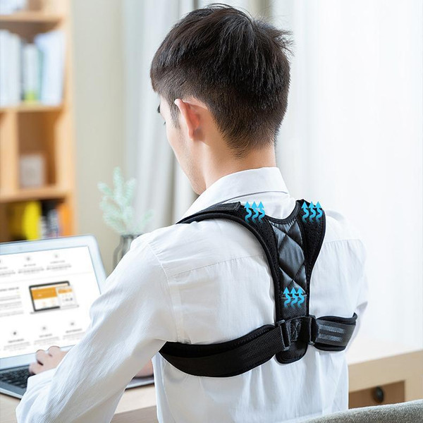 Premium Adjustable Posture Corrector Brace Back Support Belt | Perfect Gift For Better Posture & Health Small Medium