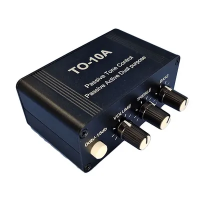 AU47-NE5532 Dual OP Amp Front Audio Amplifier, Stereo Tube Preamp Treble Mid Bass Tone Control Dual-Purpose Attenuated Volume Image