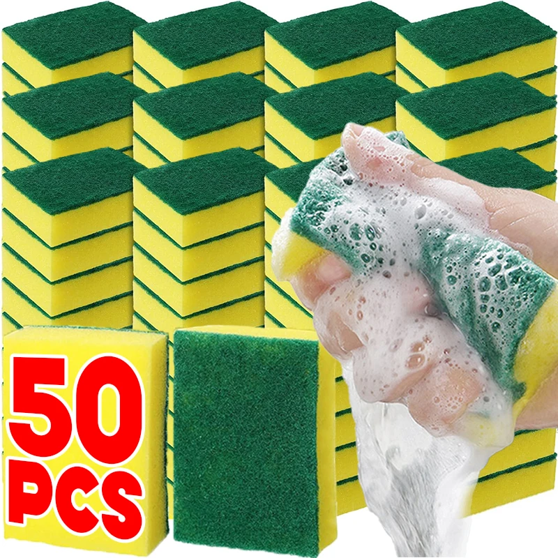 Magischer Geschirrspülschwamm Küche Nano Emery Clean Rub Pot Rost Brennflecken Schwamm Entfernungsset Reinigungsbürste Schwämme Großhandel Image