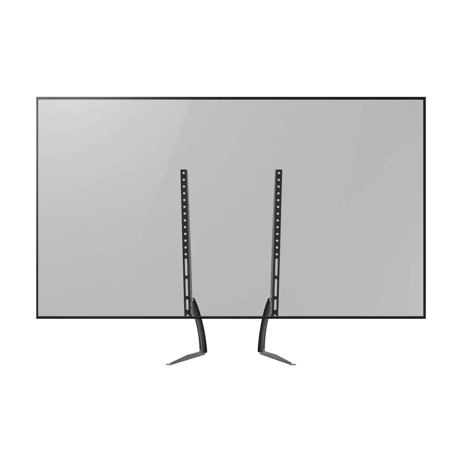 Pied TV 32-70 pouces, support TV de Table avec deux pieds, capacité de charge de 35kg/77.2lb pour télévision LCD