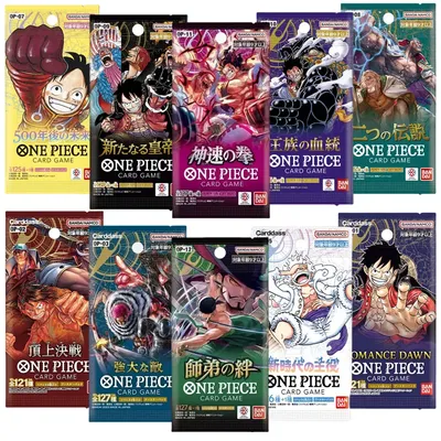 Bandai One Piece Cards OP01-OP12 Booster Box Anime Collection Card 1Pack Image