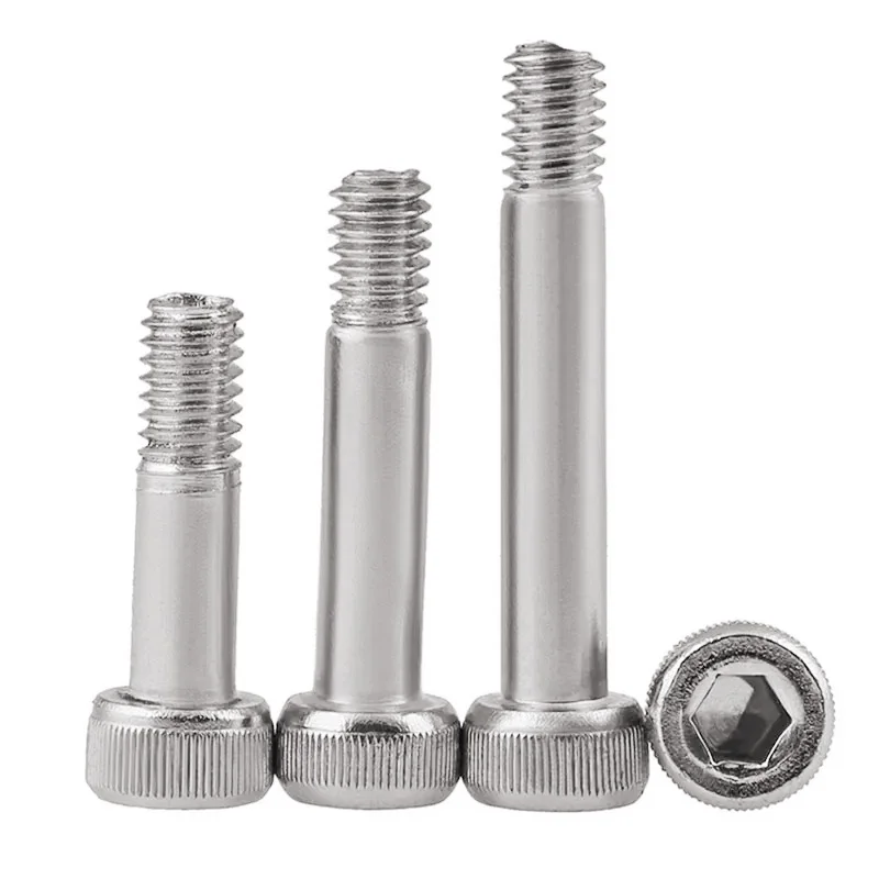 Schulter schrauben m2 m2, 5 m3 m4 2,5 Edelstahl-Halb zahns ch rauben Innen sechs kant gewinde Innen sechs kant schrauben 10/stücke