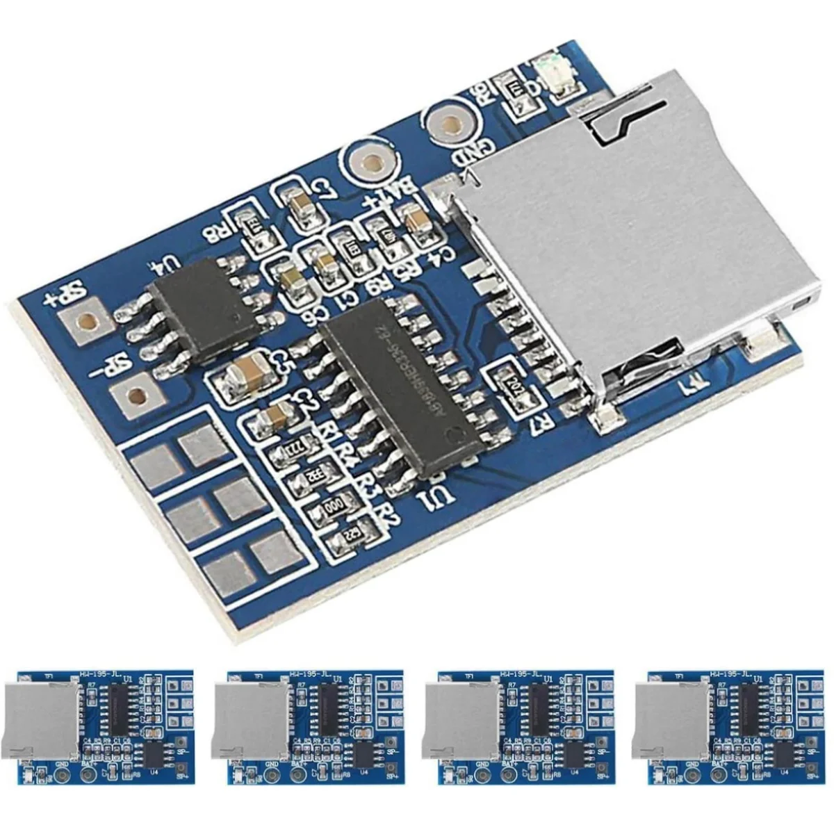 1/2/5PCS GPD2846A TF Karte MP3 Decoder Board 2W Verstärker Modul für Arduino GM Netzteil modul Image