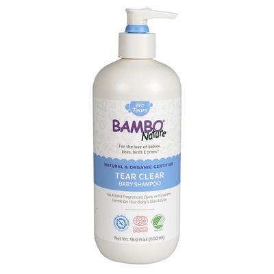 Bambo Nature Tear Clear Baby Shampoo 16.9 oz. Pump Bottle Unscented (1192003_EA)