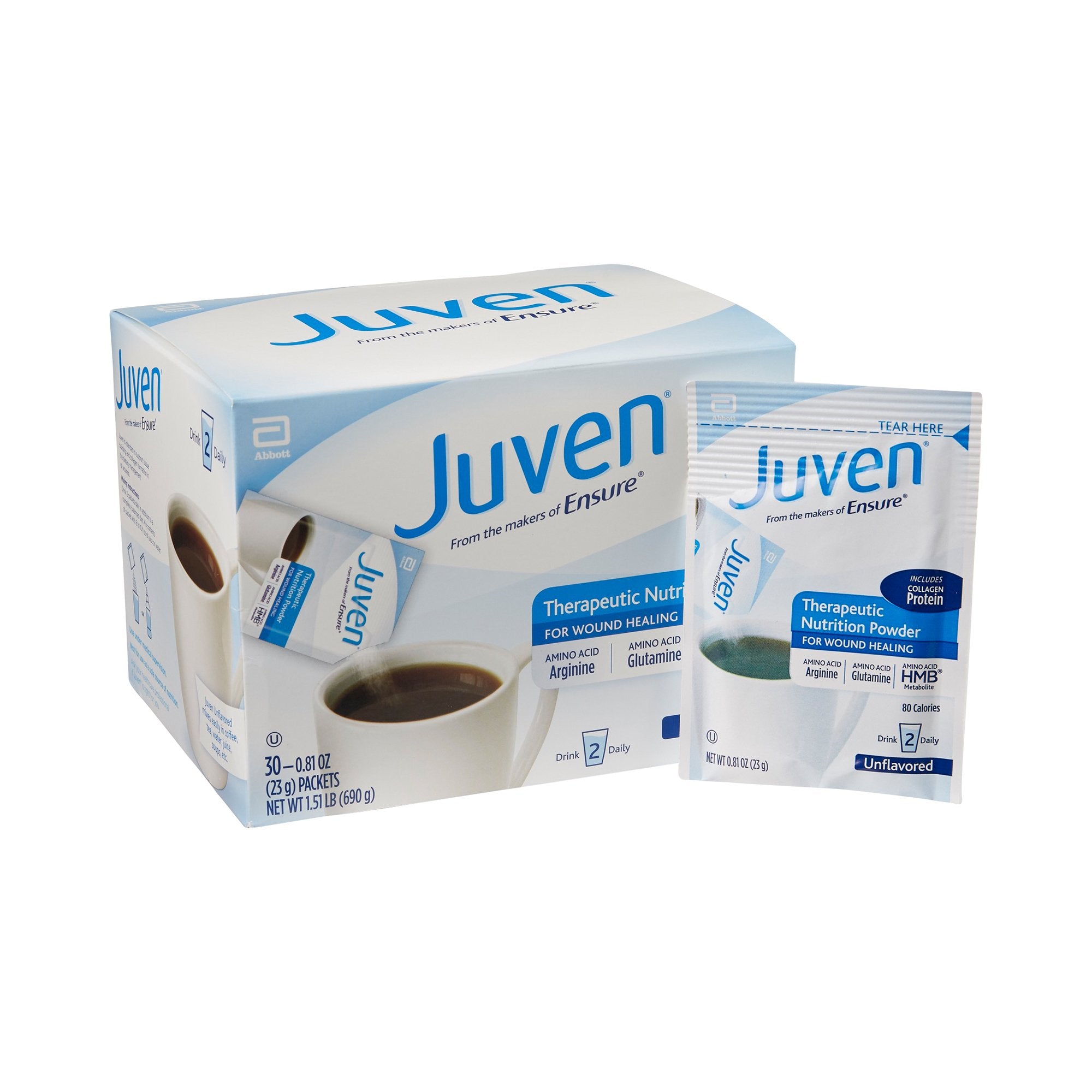 Juven Oral Supplement Unflavored Powder 0.81 oz. Individual Packet (1067727_BX)