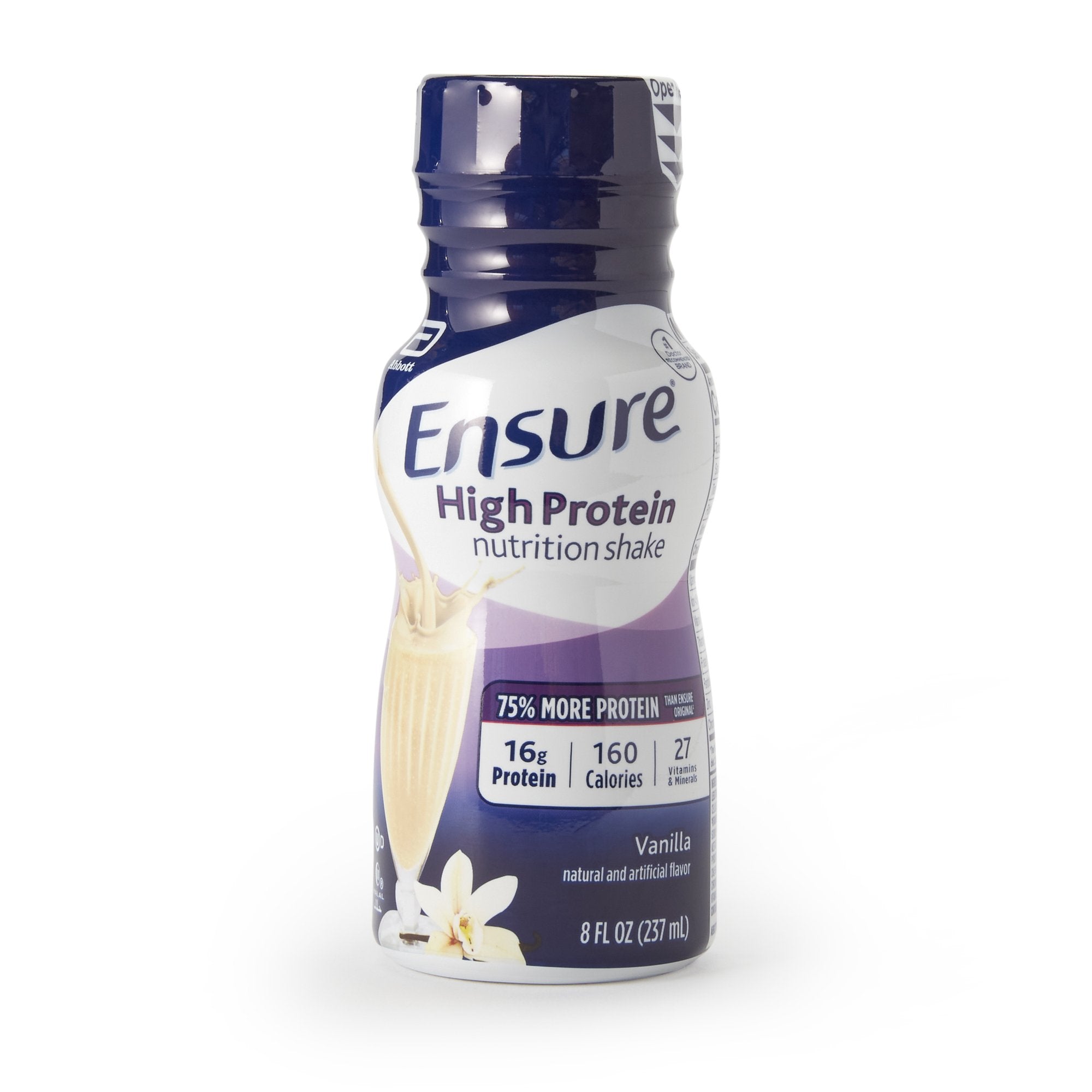 Ensure High Protein Shake Oral Supplement Vanilla Flavor Liquid 8 oz. Bottle (995521_CT) 6/CT Ensure® High Protein Shake Oral Supplements