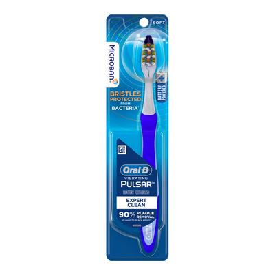 Oral-B Pulsar Toothbrush Blue / White Adult Soft (1231760_EA)