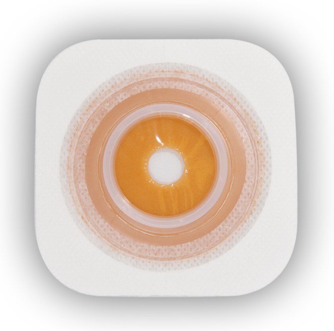 Little Ones Sur-Fit Natura Pediatric Ostomy Barrier Trim to Fit, Standard Wear Stomahesive Adhesive 1-3/4 Inch Flange Sur-Fit Natura System Hydrocollo