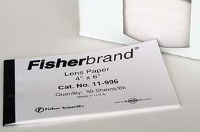 Fisherbrand Optical Lens Cleaning Paper Cleaning Glass Lenses (448528_BO) 1/BO Fisherbrand™ Microscopes and Accessories