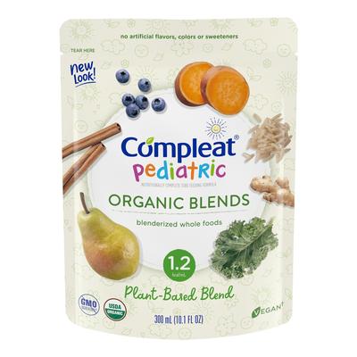 Compleat Pediatric Organic Blends Pediatric Oral Supplement Plant Blend Flavor 10.1 oz. Pouch Liquid Organic Food Allergies (1092415_EA)