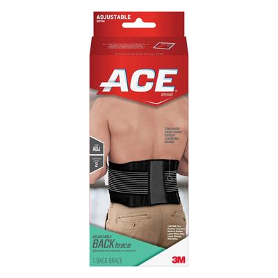 Ace Back Support One Size Fits Most Hook and Loop Closure Up to 48 Inch Waist Circumference Adult (1084238_BX) 12/BX Ace™ Back Supports and Braces
