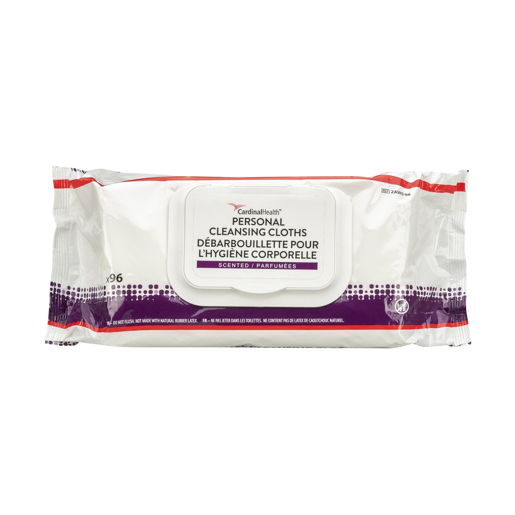 Cardinal Health Personal Cleansing Wipe Soft Pack Unscented 96 Count (1163972_CS) 576/CS Cardinal Health™ Personal Wipes