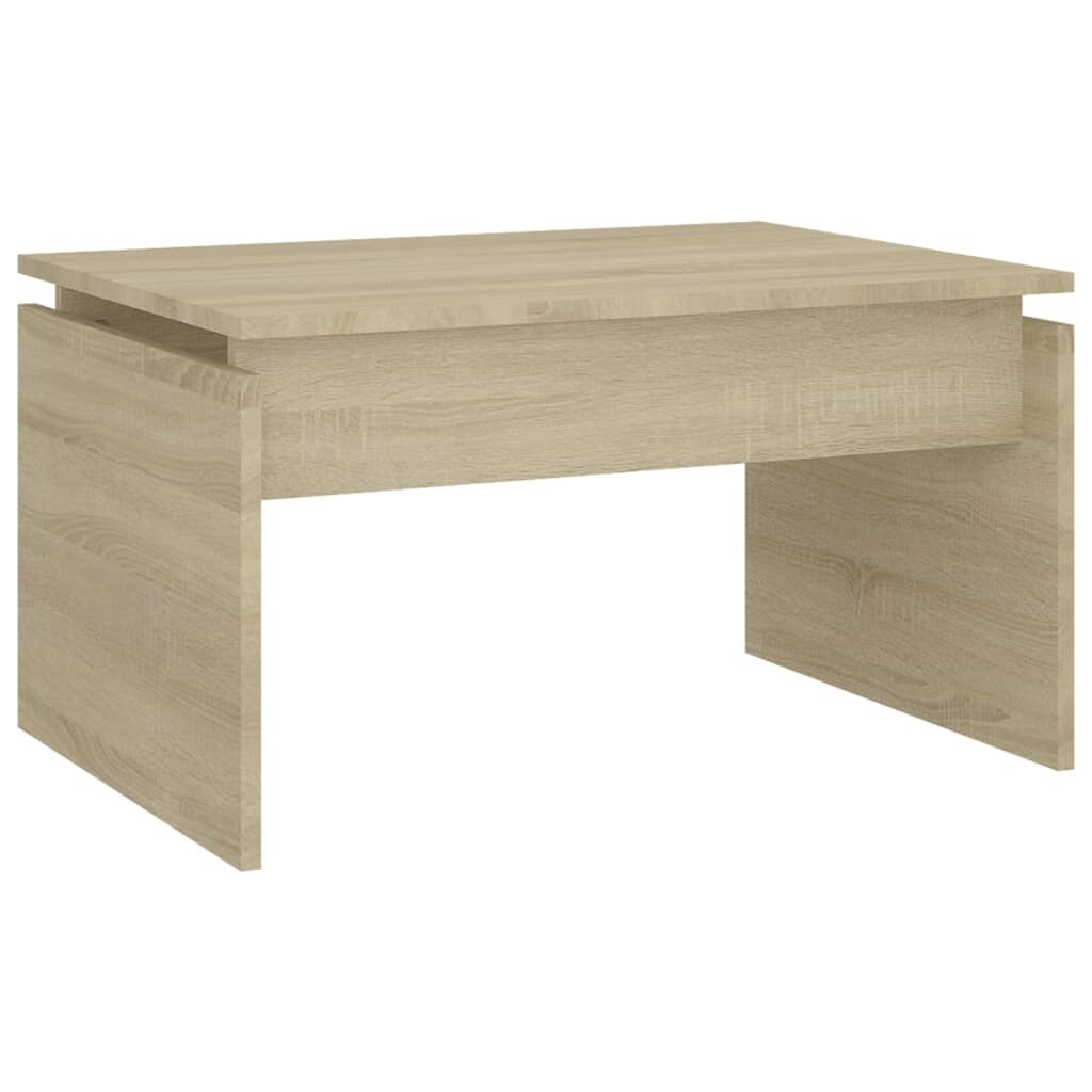 vidaXL Couchtisch Sonoma-Eiche 68x50x38 cm Holzwerkstoff Image