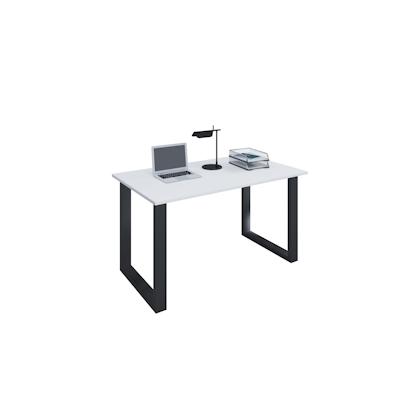 VCM Schreibtisch Lona Schwarz / Weiß H. 76 x B. 110 x T. 50 cm Image