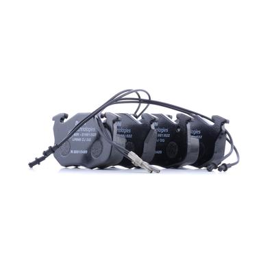 DELPHI Bremsbelagsatz RENAULT,PEUGEOT,CITROËN LP696 425141,1617247680,425147 425264,95659616,425091,425102,425120,425165,8671000105,1611457980,425092 Image