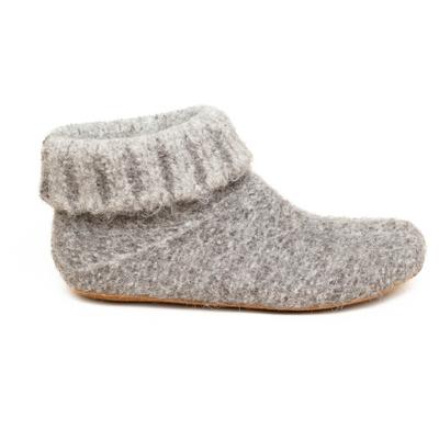 Gottstein - Knit Boot Alpaka - Hausschuhe 37 | EU 37 grau Image