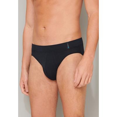 Rioslip SCHIESSER "Long Life Soft", Herren, Gr. 7, 001, schwarz, Single Jersey, Obermaterial: 45% Baumwolle, 45% Modal, 10% Elasthan, körpernah, Unterhosen, ohne Eingriff, optimales Feuchtigkeitsmanagement Image