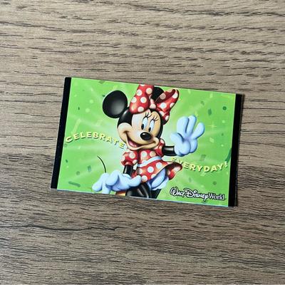Disney Art | 2010 Walt Disney World Minnie Mouse Used Admission Ticket "Celebrate Everyday" | Color: Green | Size: Os