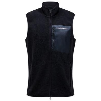 Peak Performance - Pile Vest - Fleeceweste Gr M schwarz Image
