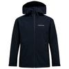 Peak Performance - Explore Hood Jacket - Softshelljacke Gr L schwarz/blau