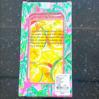 Lilly Pulitzer Cell Phones & Accessories | Lilly Pulitzer Lemon Print Phone Case - Yellow | Color: Yellow | Size: Os
