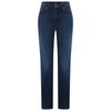 Slim-fit-Jeans BOSS ORANGE "Ada Slim Premium Damenmode", Damen, Gr. 29, Länge 30, blau 400, Denim/Jeans, Obermaterial: 90% Baumwolle, 10% Lyocell, unifarben, casual, slim fit normal, Jeans, High Rise