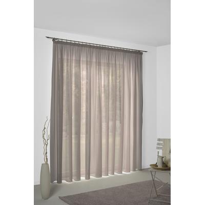 Vorhang WIRTH "Sunday", braun, B:142cm H:205cm, Baumwolle, Polyester, Gardinen, nach Maß Image
