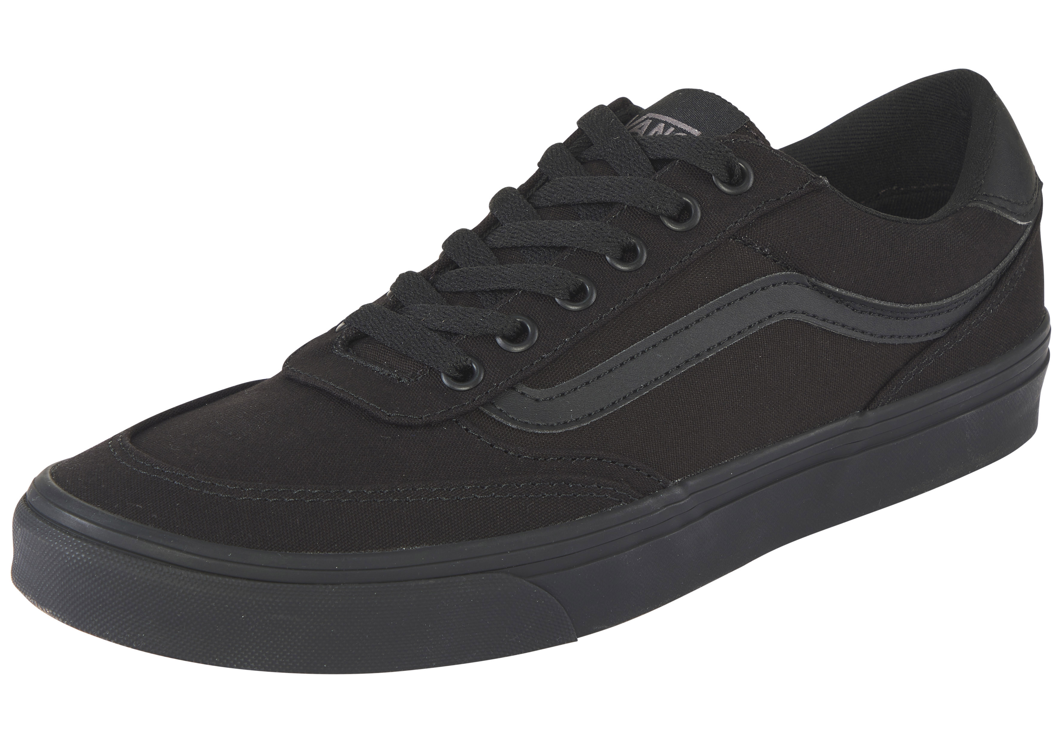 Sneaker VANS "BROOKLYN LS", Gr. 43, schwarz, schwarz, Synthetik, Textil, sportlich, Schuhe Image