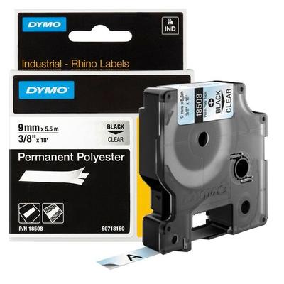 Dymo Beschriftungsband »RHINO 18508« 9 mm x 5,5 m, 0.9 cm Image
