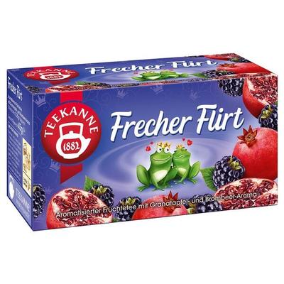 TEEKANNE Früchtetee Frecher Flirt 20 Stück Tassenportion Papierkuvert Image