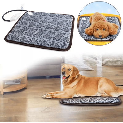 Pet Heating Pad Adjustable Anti Bite Steel Cord Waterproof Cat Dog House Mat Heated Bed For Indoor Use, Safe & Durable Pet Heating Pad Adjustable Anti Bite Steel Cord Waterproof Cat Dog House Mat Heated Bed For Indoor Use, Safe & Durable