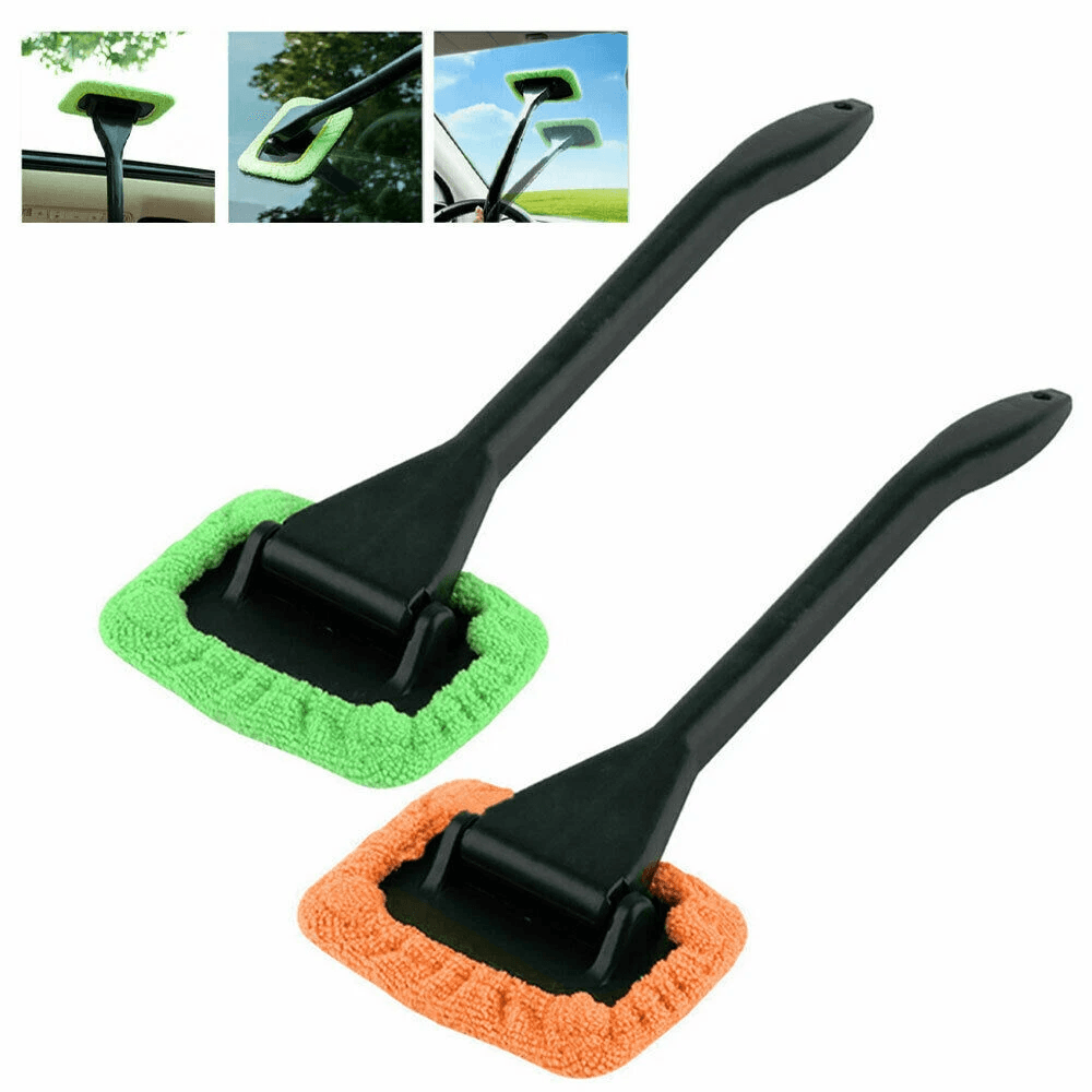Microfiber Windshield Cleaner Glass Window Brush For Car Auto Shine Wiper Tool Microfiber Windshield Cleaner Glass Window Brush For Car Auto Shine Wiper Tool