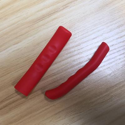 Bike Silicone Brake Lever Covers, Anti Skid Handle Sleeves For Bicycle Brake Levers, Cycling Grip Protectors For Comfort red