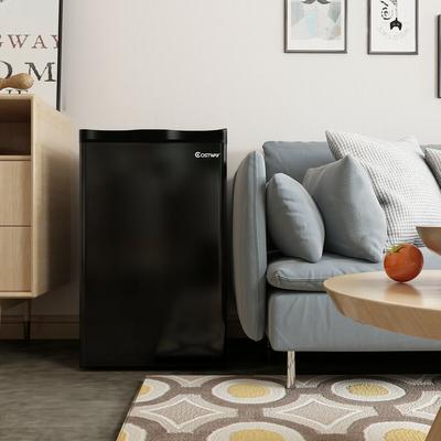 Mini Compact Refrigerator For Dorm, Office & Bedroom 3.2 Cu.ft. Black Fridge Mini Compact Refrigerator For Dorm, Office & Bedroom 3.2 Cu.ft. Black Fridge