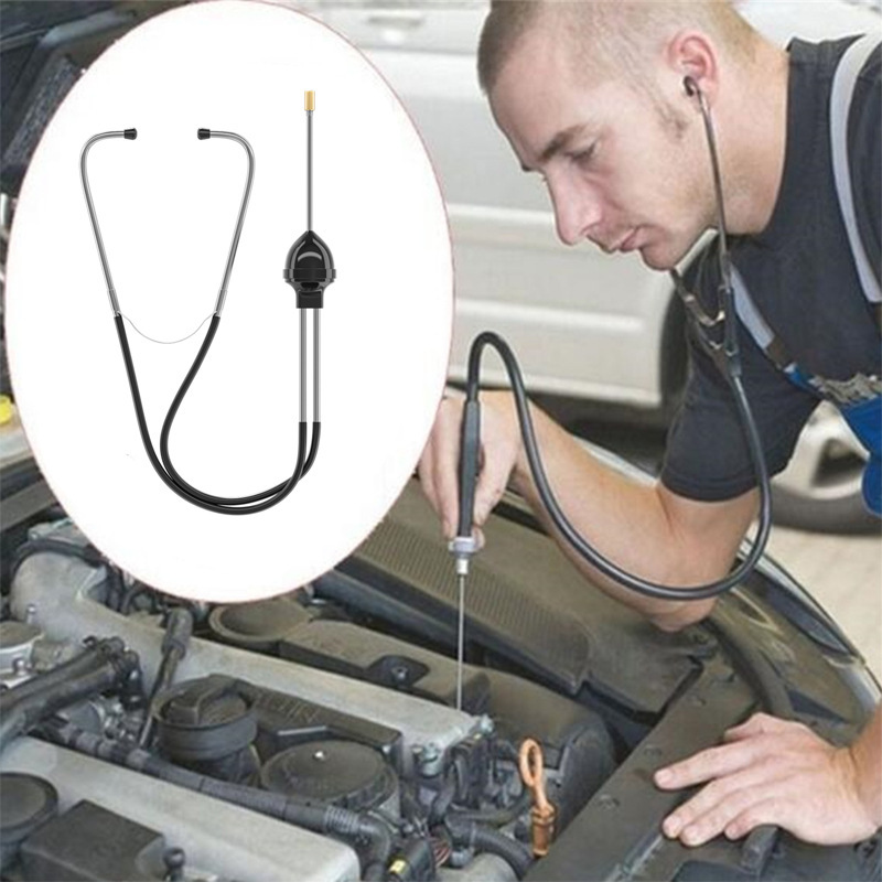 Professional Auto Cylinder Stethoscope, Mechanics Stethoscope For Car Engine Block Diagnostic & Noise Detection Professional Auto Cylinder Stethoscope, Mechanics Stethoscope For Car Engine Block Diagnostic & Noise Detection