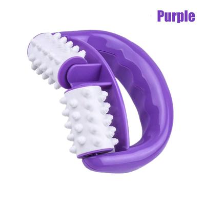 Handheld Anti Cellulite Massager Roller, Fast Anti Cellulite Roller Beauty, Health Care Cellulite Massage For Skin purple