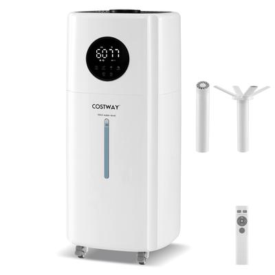 5.5Gal Humidifier For Large Room With 360 Nozzles & Wheels, High Capacity Cool Mist 5.5Gal Humidifier For Large Room With 360 Nozzles & Wheels, High Capacity Cool Mist