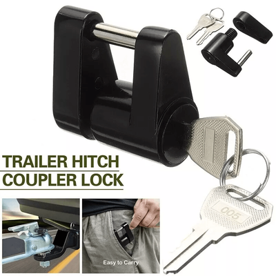 Trailer Hitch Coupler Lock Dia With Pan For Tow Boat RV Truck Car, Corrosion Resistant Locking Pin, Anti Theft Design Trailer Hitch Coupler Lock Dia With Pan For Tow Boat RV Truck Car, Corrosion Resistant Locking Pin, Anti Theft Design