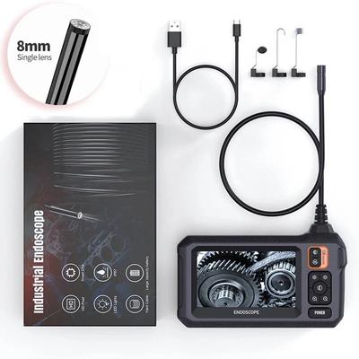 Endoscope Camera With 4.3" IPS Screen HD Inspection Camera For Car Repair, Plumbing & Dark Areas 8mm Single Lens 5m