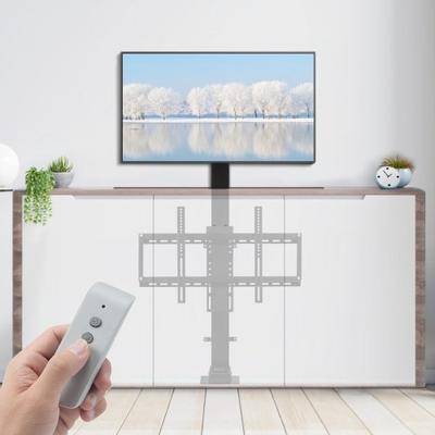 Motorized TV Lift, 39.4" Stroke Length, Height Adjustable TV Mount For 32 70 Inch TVs With Remote Control, 154 Lbs Motorized TV Lift, 39.4" Stroke Length, Height Adjustable TV Mount For 32 70 Inch TVs With Remote Control, 154 Lbs