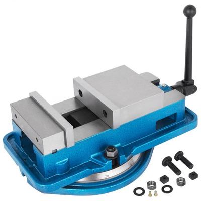 Heavy Duty Milling Vise, High Precision Clamping Vise With 360 Swivel Base, Jaw Width For CNC & Bench Work Heavy Duty Milling Vise, High Precision Clamping Vise With 360 Swivel Base, Jaw Width For CNC & Bench Work
