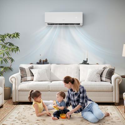12000 BTU 24 SEER2 Ductless Mini Split AC & Heater, Energy Star Certified, WiFi Enabled 12000 BTU 24 SEER2 Ductless Mini Split AC & Heater, Energy Star Certified, WiFi Enabled