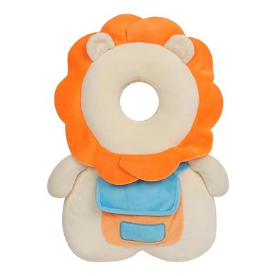 Toddler Baby Head Protector Pillow Safety Cushion For 13T Infants With Cute Cartoon Wings Design lion no Button