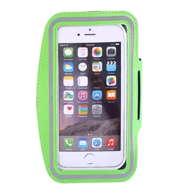 Mobile Phone Armband For Running & Gym, Lightweight, Water Resistant Holder For IPhone & Samsung green