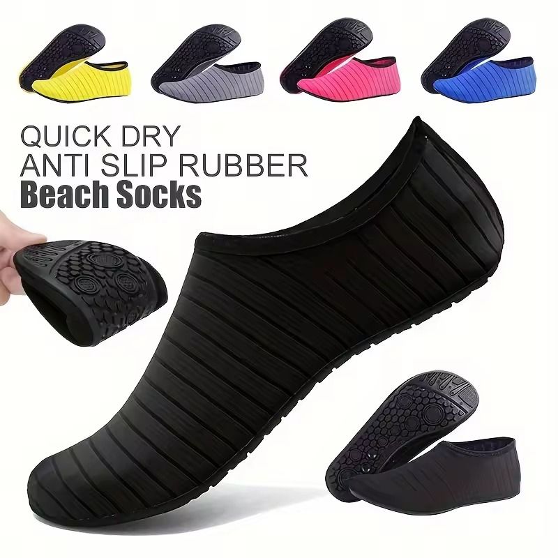 Quick Dry Barefoot Water Shoes With Anti Slip Sole For Beach And Water Sports 77.5 stripe Pink