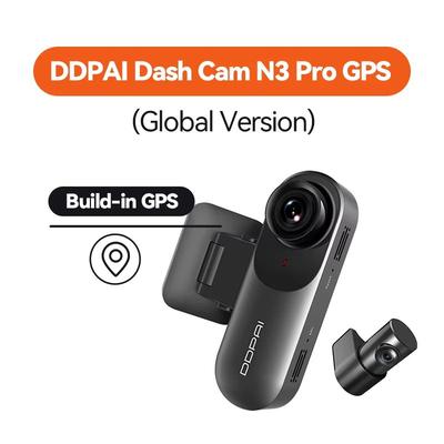 DDPAI Mola N3 Pro 2.5K Smart Dash Cam With WiFi Car DVR With Night Vision & GPS Ready Recording n3 Pro Gps