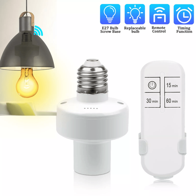 Wireless Remote Control Light Lamp Bulb Holder Socket Switch Base Cap Wireless Remote Control Light Lamp Bulb Holder Socket Switch Base Cap