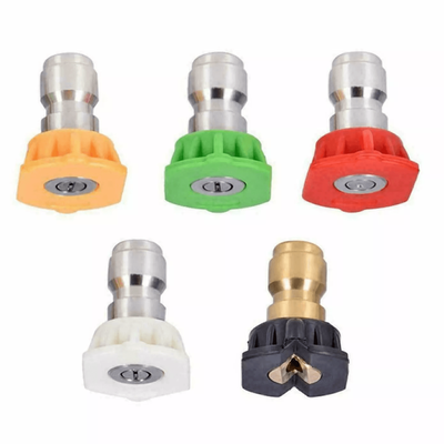2X 5pcs Pressure Washer Spray Tips Nozzles Kit High Power Quick Connect 1 4" Set For Car, Roof, And Garden Cleaning 2X 5pcs Pressure Washer Spray Tips Nozzles Kit High Power Quick Connect 1 4" Set For Car, Roof, And Garden Cleaning