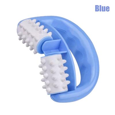 Handheld Anti Cellulite Massager Roller, Fast Anti Cellulite Roller Beauty, Health Care Cellulite Massage For Skin blue