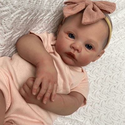 18 Inch Reborn Baby Doll With Soft Body And Realistic 3D Skin Detail 18 Inch Reborn Baby Doll With Soft Body And Realistic 3D Skin Detail
